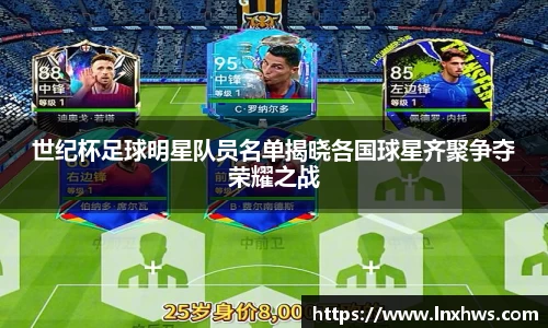 世纪杯足球明星队员名单揭晓各国球星齐聚争夺荣耀之战